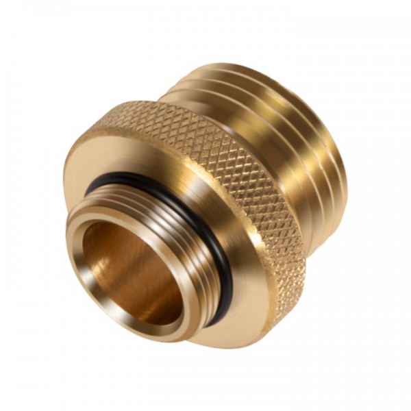 Manicar Vacuum Breaker adapter Brass Replaces 34HF 50HF and 55437,Compatible with Woodford Model 24 26 43 44 45 46 74 75 84 and Y2 Wall Hydrants Single Check,w/a Straight-Through Connector