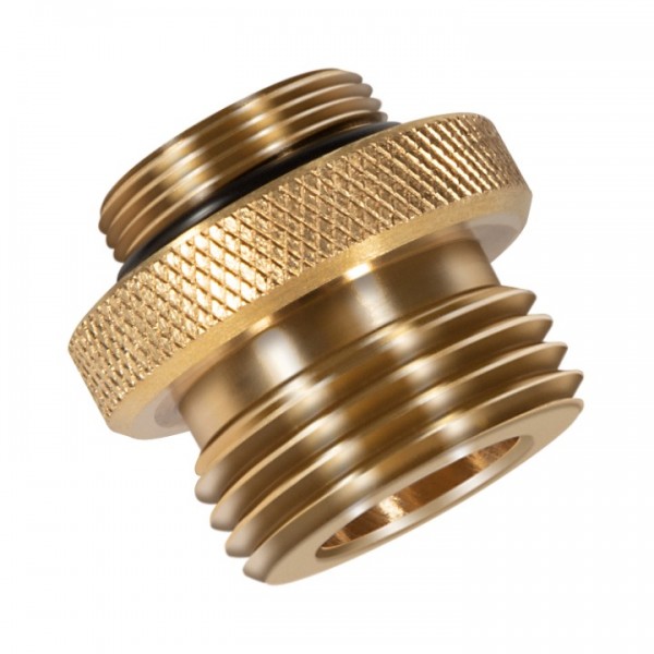 Manicar Vacuum Breaker adapter Brass Replaces 34HF 50HF and 55437,Compatible with Woodford Model 24 26 43 44 45 46 74 75 84 and Y2 Wall Hydrants Single Check,w/a Straight-Through Connector