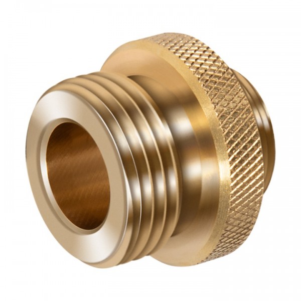 Manicar Vacuum Breaker adapter Brass Replaces 34HF 50HF and 55437,Compatible with Woodford Model 24 26 43 44 45 46 74 75 84 and Y2 Wall Hydrants Single Check,w/a Straight-Through Connector